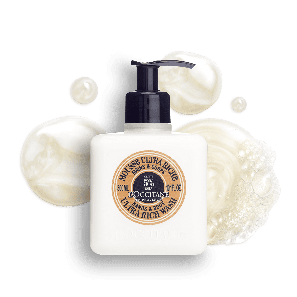 Espuma Manos y Cuerpo Ultra Rica Karité - L'Occitane Panama