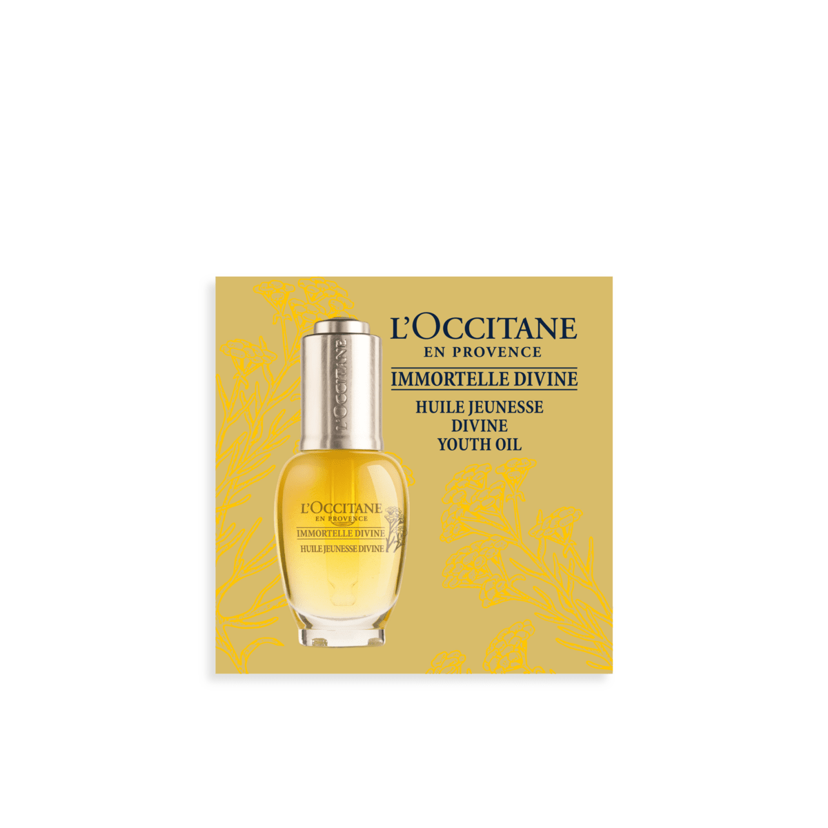Immortelle Divine Youth Oil Sample SAMPLE