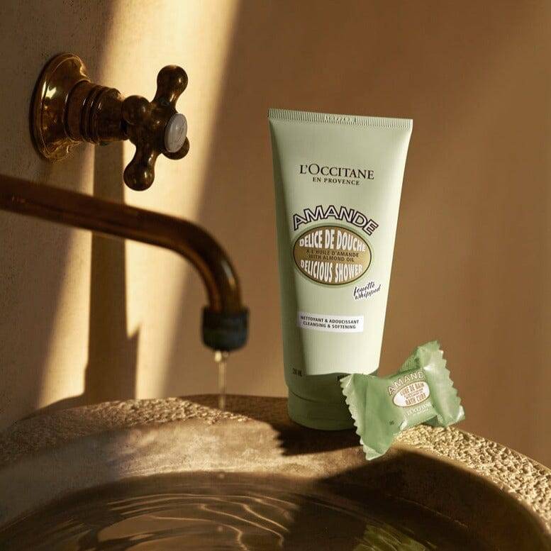 Mini Cubo de Baño Almendra 18g Edición Limitada - L'Occitane Panama