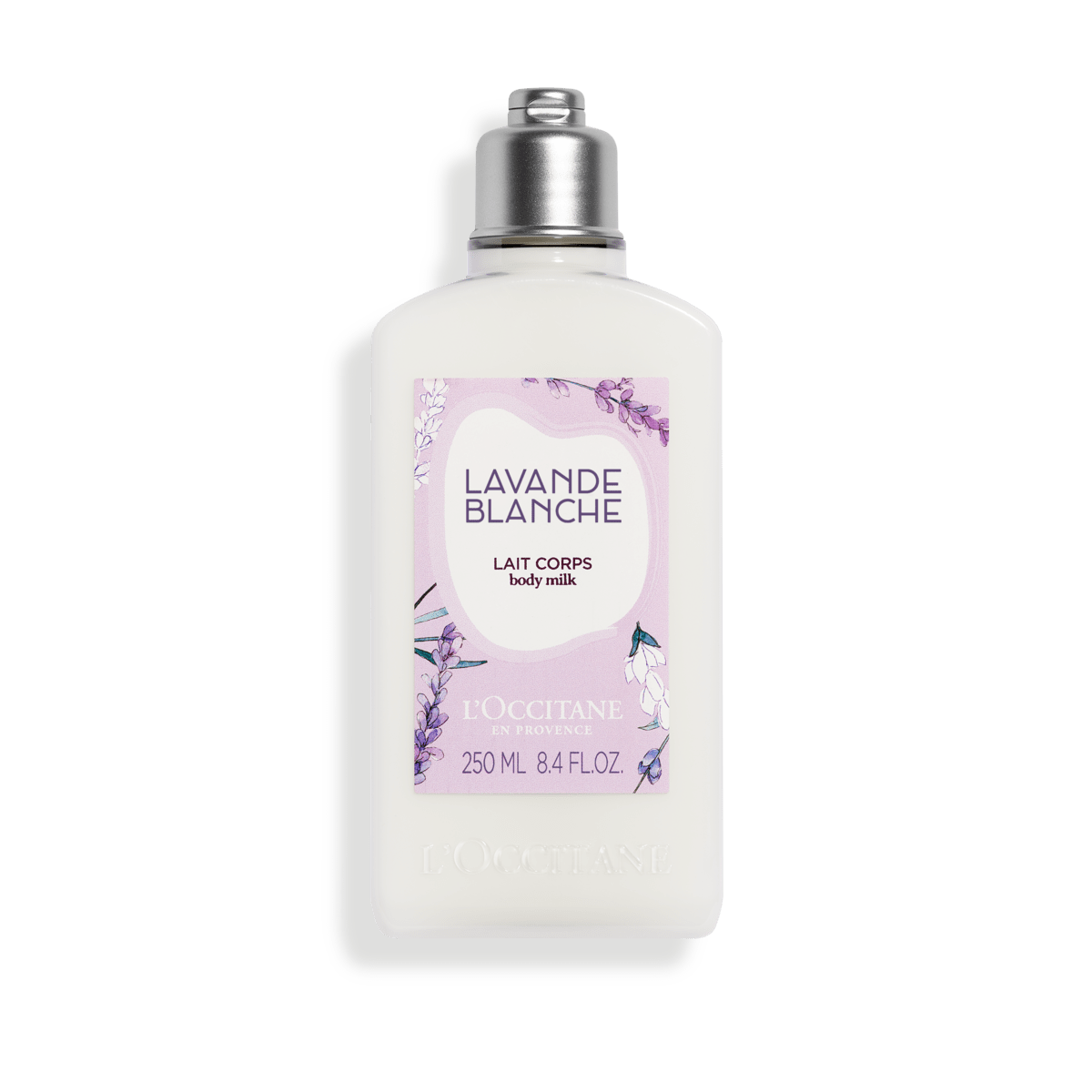 Leche de Cuerpo Lavanda Blanca 250ml - L'Occitane Panama