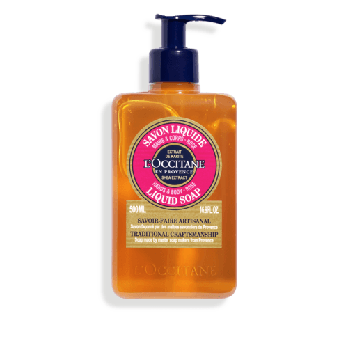 Jabón Líquido para Manos y Cuerpo Karité Rosas - L'Occitane Panama