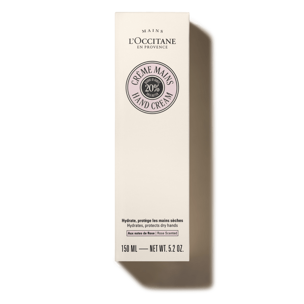 Crema de manos de karité y rosa Normal L'Occitane 