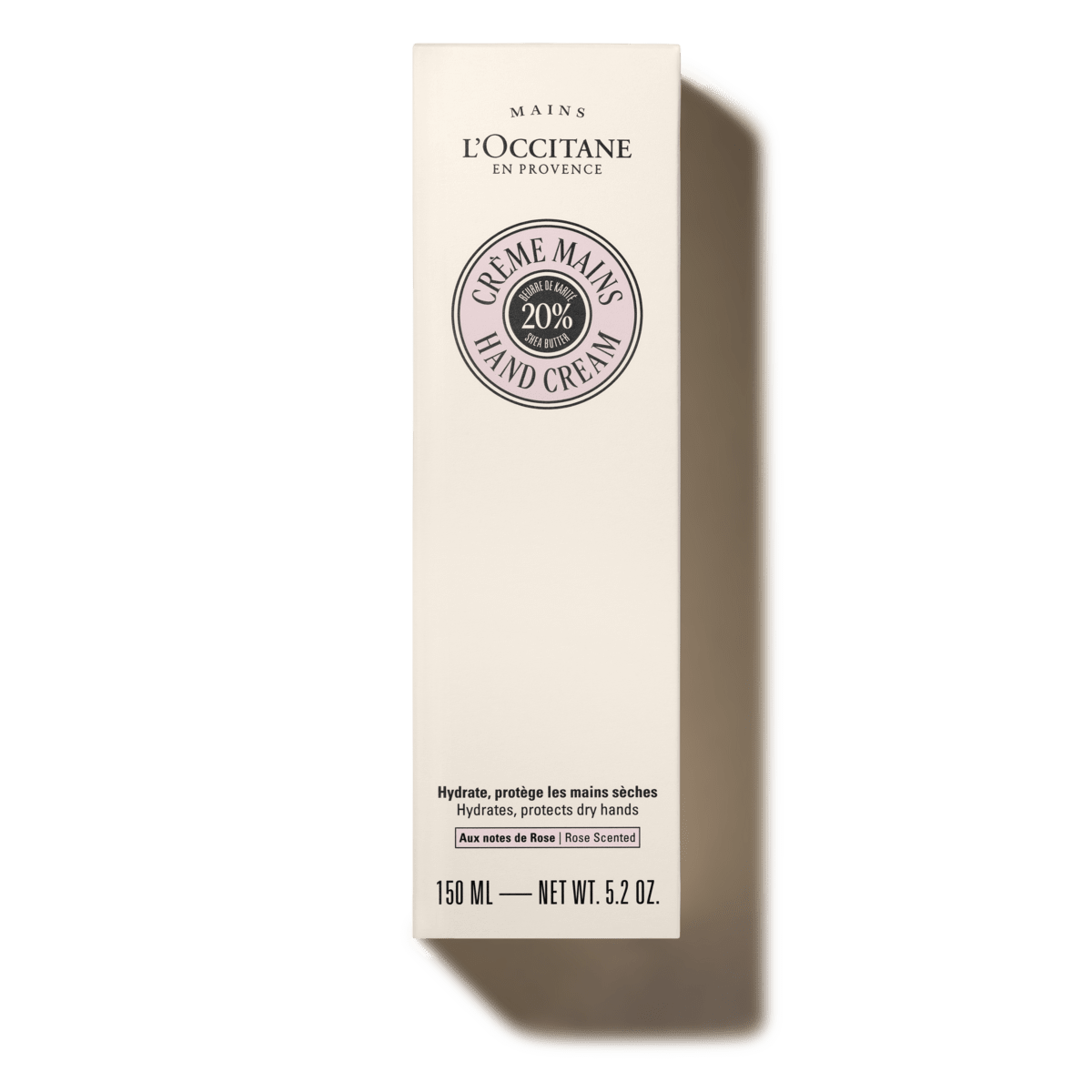 Crema de manos de karité y rosa Normal L'Occitane 