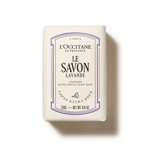 Jabón Sólido Extra Suave Karité Lavanda Normal L'Occitane 