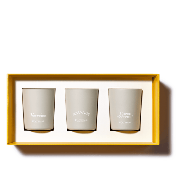 MINI TRIO CANDLES Normal L'Occitane 