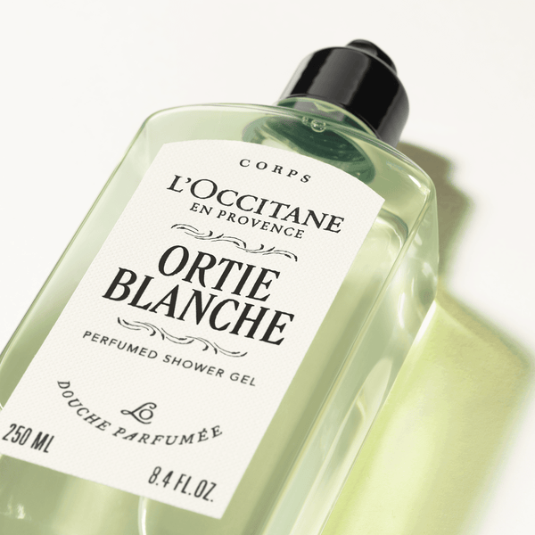 Ortie Blanche perfumed shower gel Normal L'Occitane 