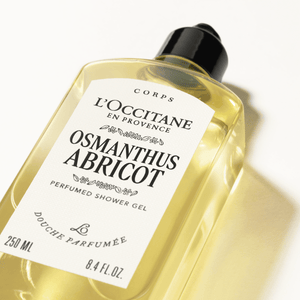 Osmanthus Abricot perfumed shower gel Normal L'Occitane 