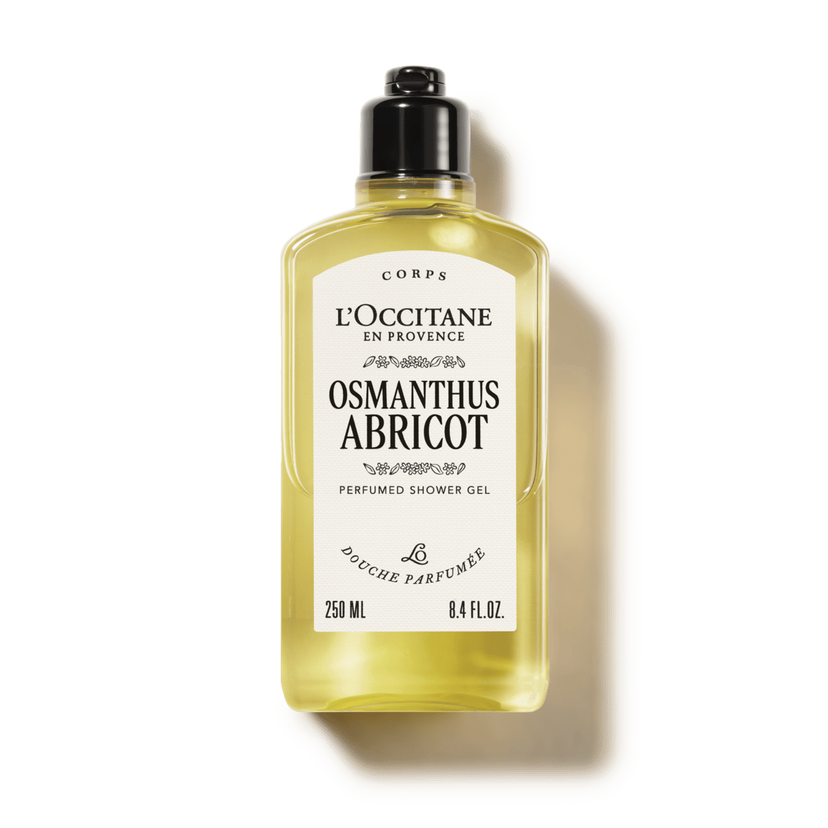 Osmanthus Abricot perfumed shower gel Normal L'Occitane 