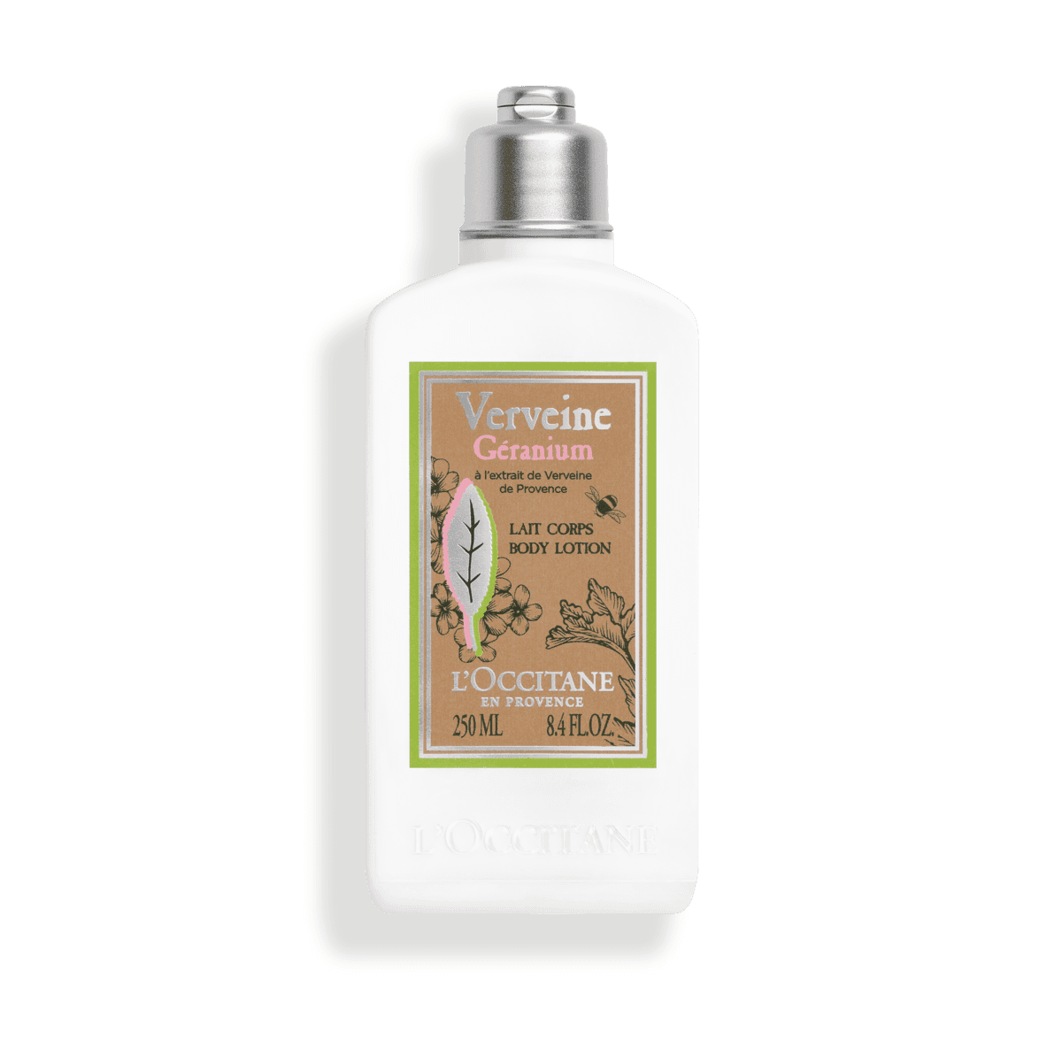 Leche de Cuerpo Verbena Geranio 250ml - L'Occitane Panama