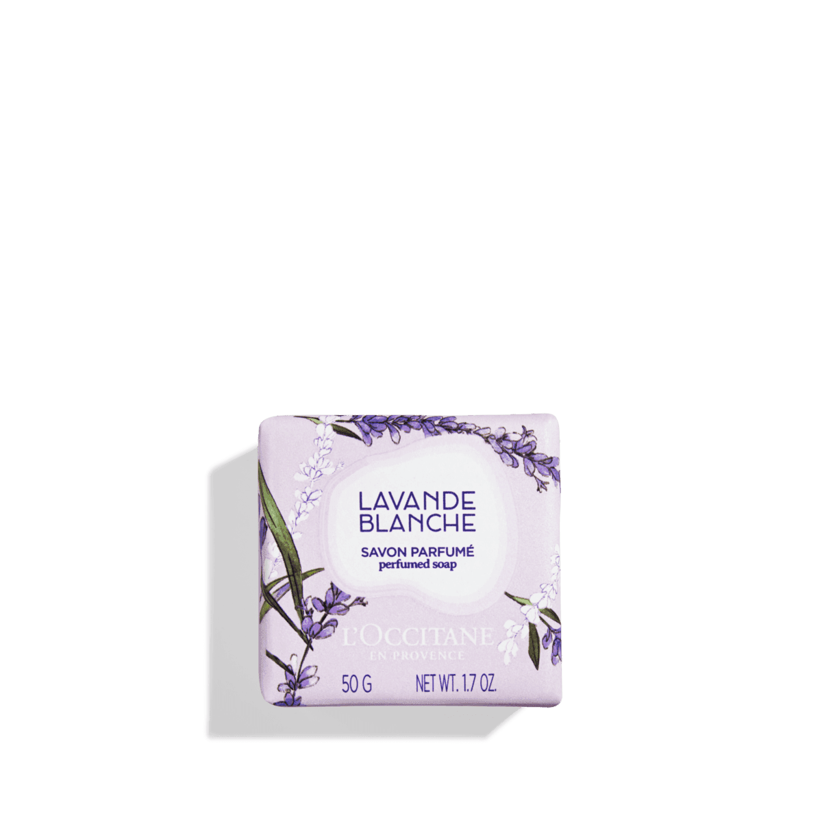Jabón Lavanda Blanca 50gr - L'Occitane Panama