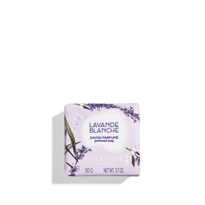 Jabón Lavanda Blanca 50gr - L'Occitane Panama