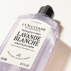 Lavande Blanche perfumed shower gel Normal L'Occitane 