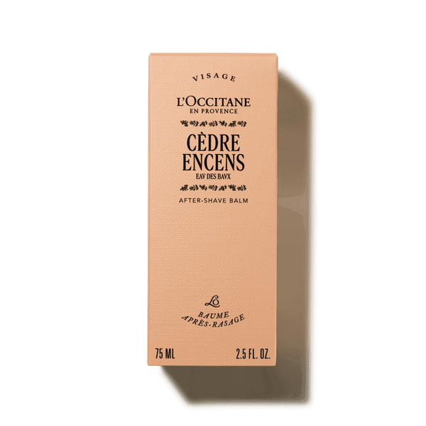 Cèdre Encens after-shave balm Normal L'Occitane 