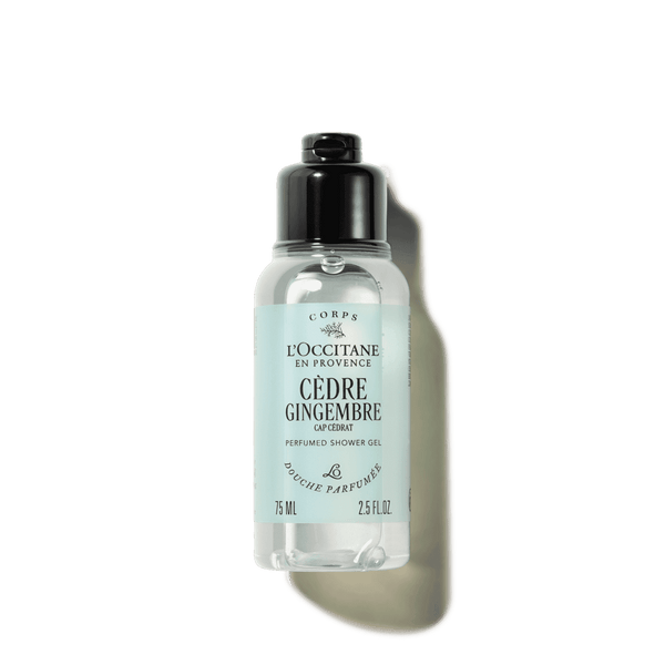Cèdre Gingembre perfumed shower gel Normal L'Occitane 