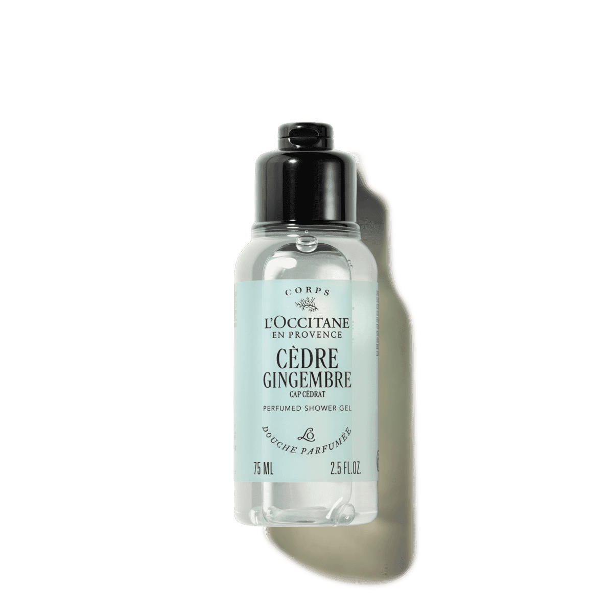 Cèdre Gingembre perfumed shower gel Normal L'Occitane 