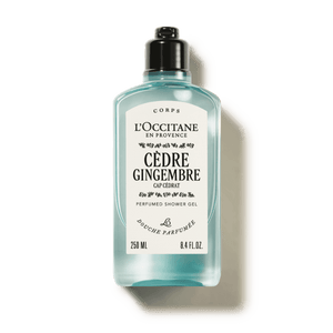 Cèdre Gingembre perfumed shower gel Normal L'Occitane 