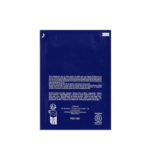 IMMORTELLE PRECIEUSE EYE PATCHES Normal L'Occitane 