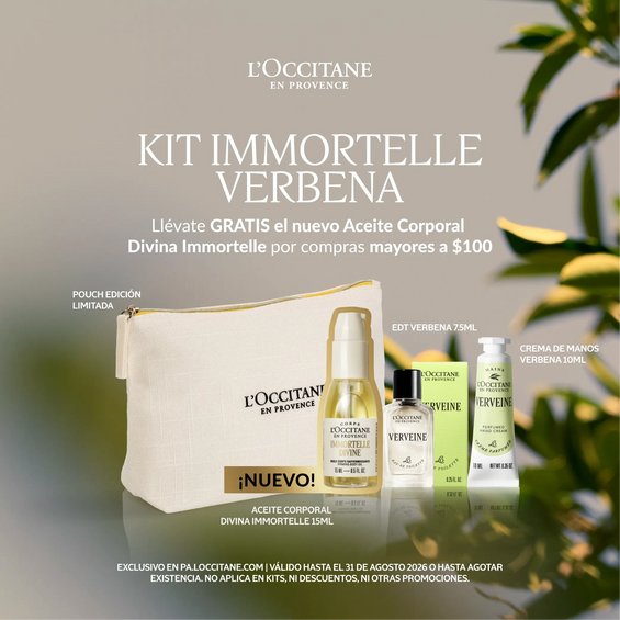 Kit Immortelle Verbena | Regalo por compra Normal GWP-AGOSTO-2026 