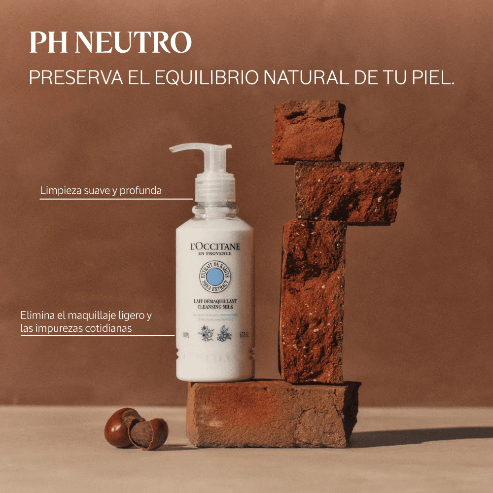 Leche Desmaquillante Karité 200ml Normal BLOC03393 
