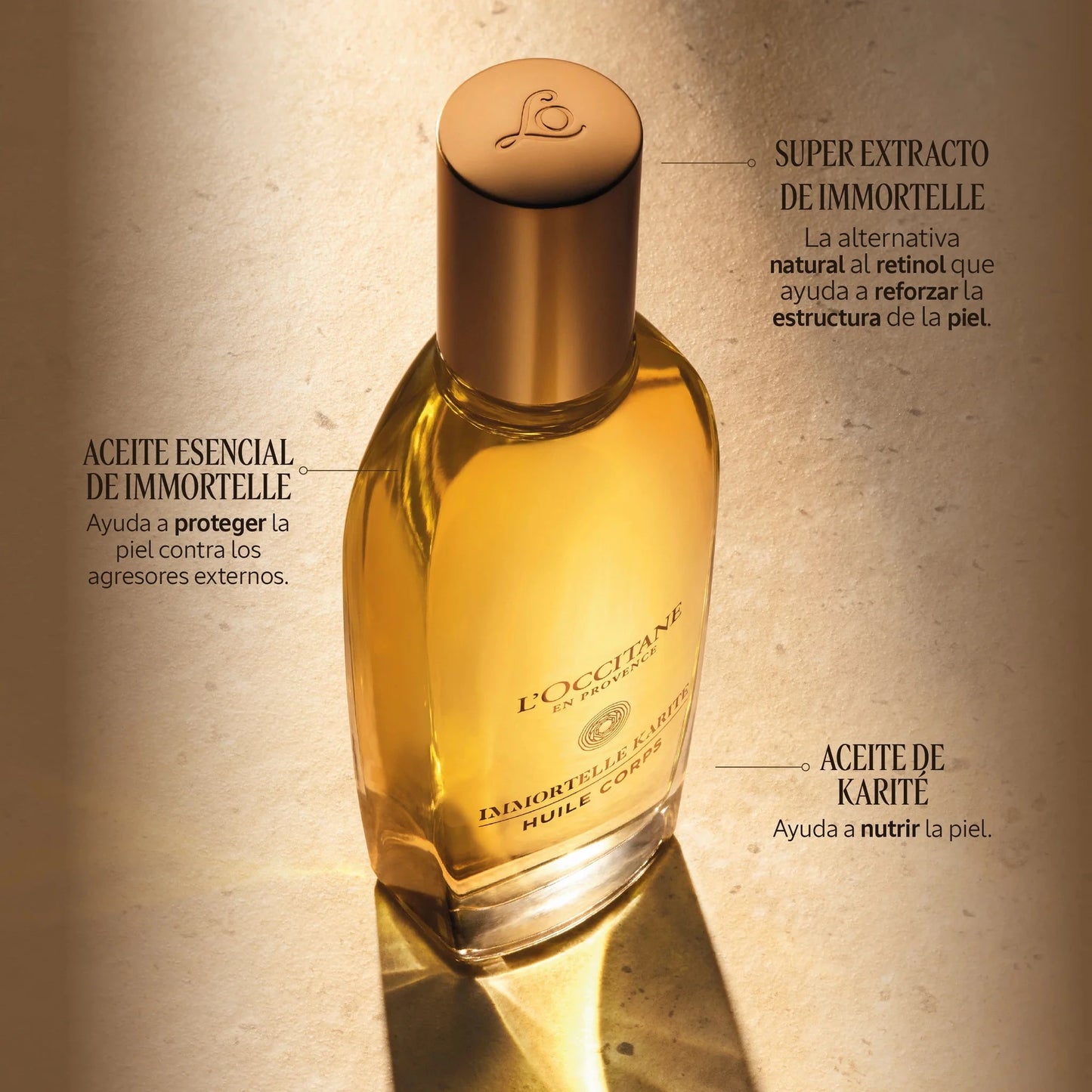 Aceite Juventud Corporal Immortelle Karité Normal BLOC40319 