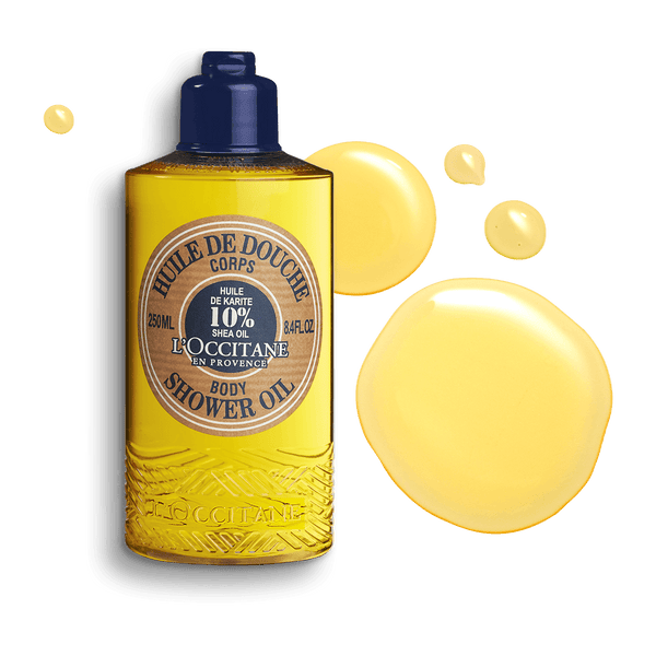 Aceite de ducha coporal Karité 250ml - L'Occitane Panama