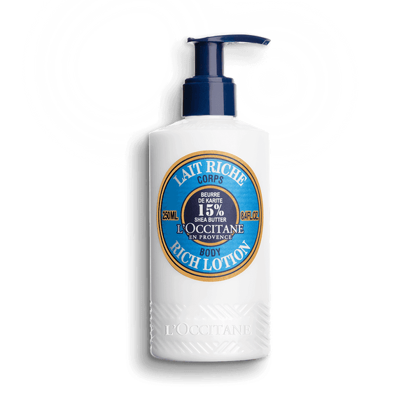 Leche corporal ultra rica Karité 250ml - L'Occitane Panama